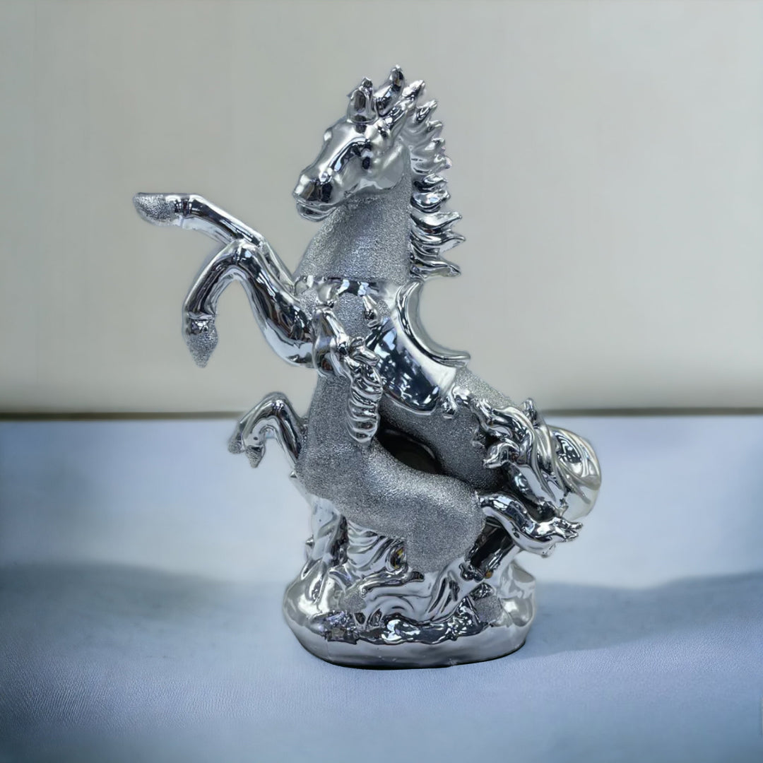 Silver Double Horse, gifts, wedding gifts,room decoration, decorative ornament