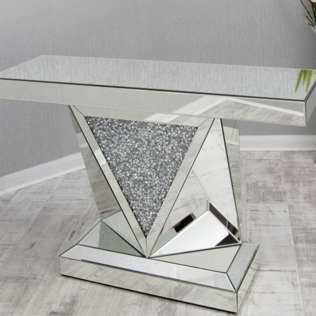 mirrored console table, led dressing table mirror, dressing table with led mirror, console table with mirror