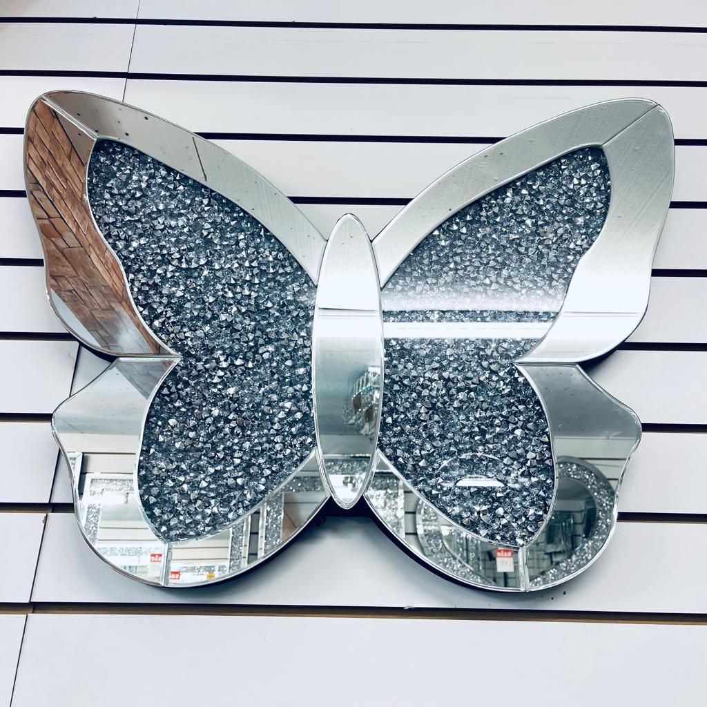 butterfly mirror wall decor, butterfly mirror