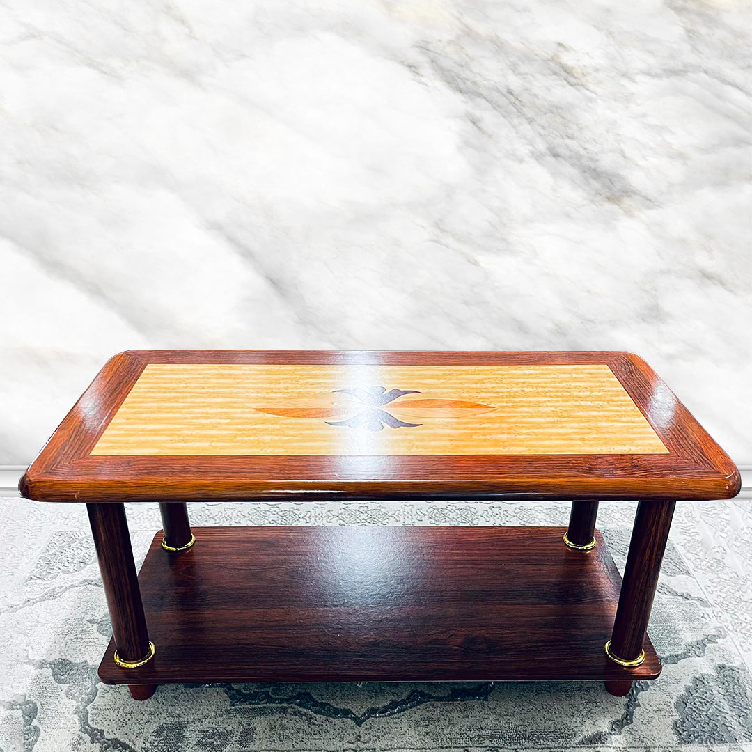 wooden coffee table, cream coffee table, brown coffee table, cream colored coffee table