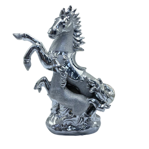 Silver Double Horse, gifts, wedding gifts,room decoration, decorative ornament