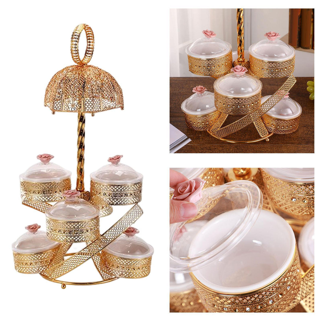 Gold Candy/Dry Fruit Holder