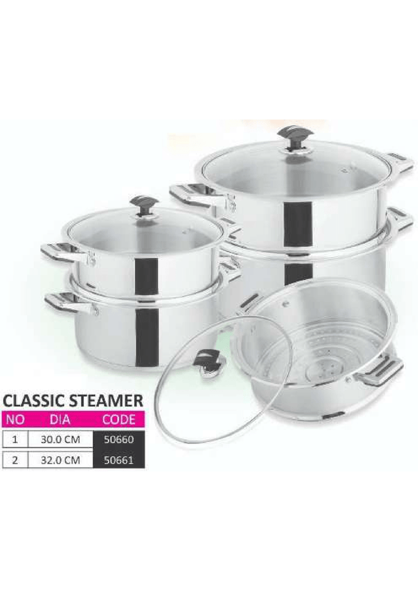 2 Piece Classic Steamer.